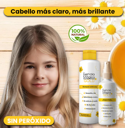 Kit GOLD aclarador esencia mágica